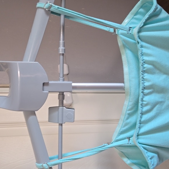 Light Blue Spaghetti Strap Maxi Dress - Picture 8 of 9